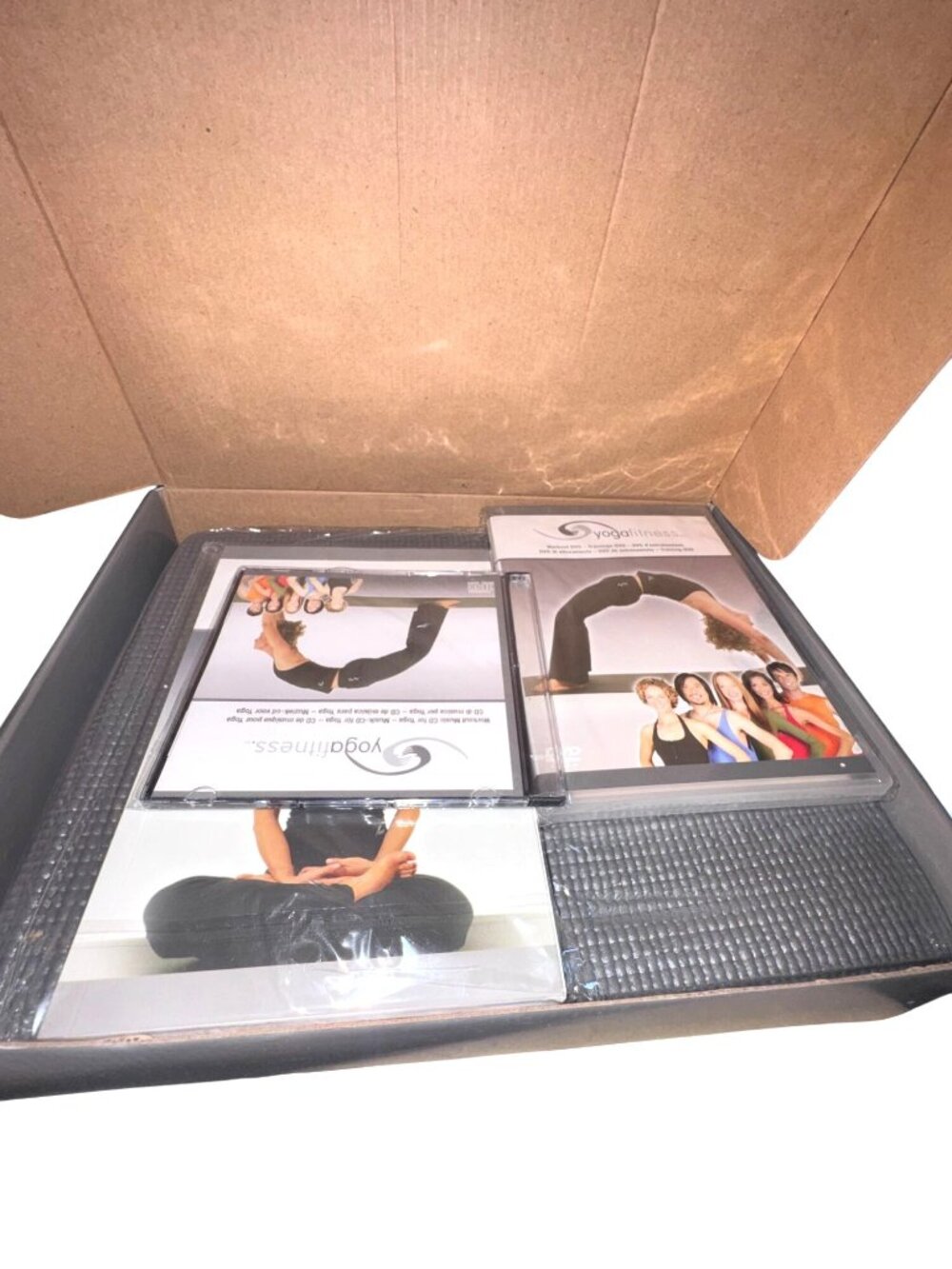 Yoga DVD Training Kit 5-In-1 With Mat Handbook Music CD & Instructional DVDs For - Picture 4 of 5